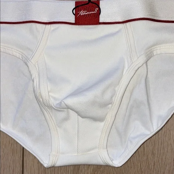 TEAMM8 MVP Ribbed Cotton Blend Fly-Front Briefs - Picture 7 of 8